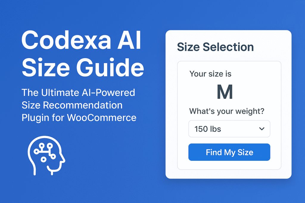 Codexa AI Size Guide – AI-Powered WooCommerce Plugin